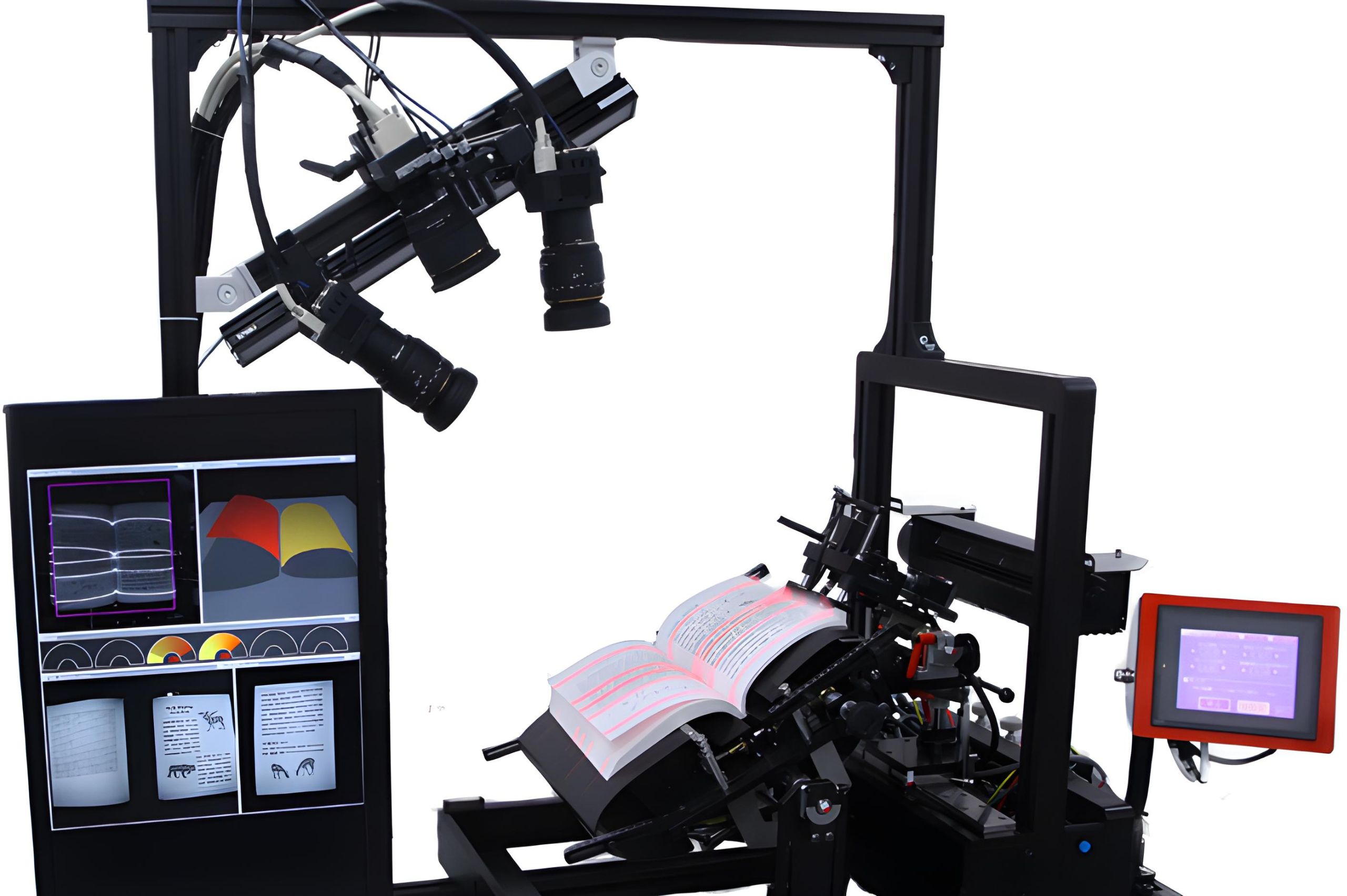 High speed scanner used for digital evaluation platform